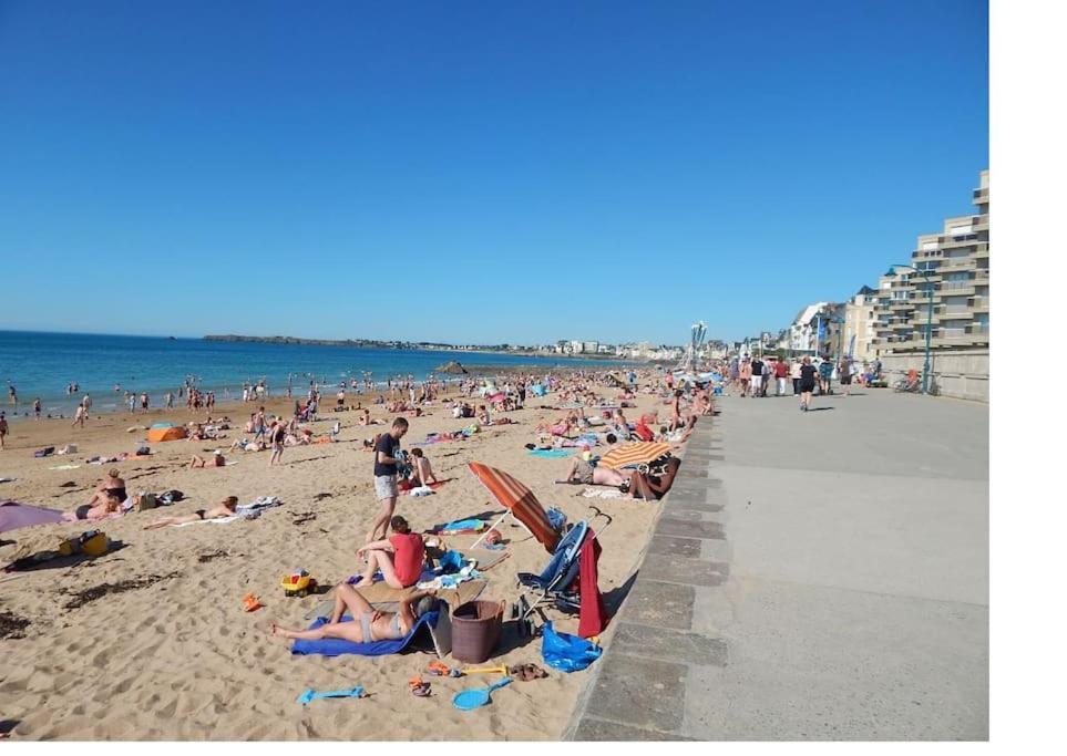 St Malo Maison Avec Jardin Proche Gare Plage Intramuros Chien Admis Parking Gratuit Saint-Malo Exterior foto
